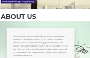 An About Page is often where visitors decide whether they trust you enough to become customers